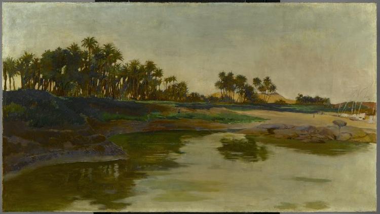 Edwin Blashfield Island of Elephantine (Egypt) oil painting image